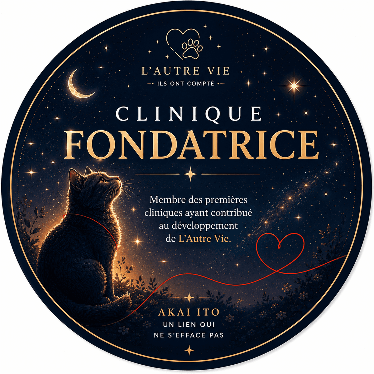 Badge clinique fondatrice